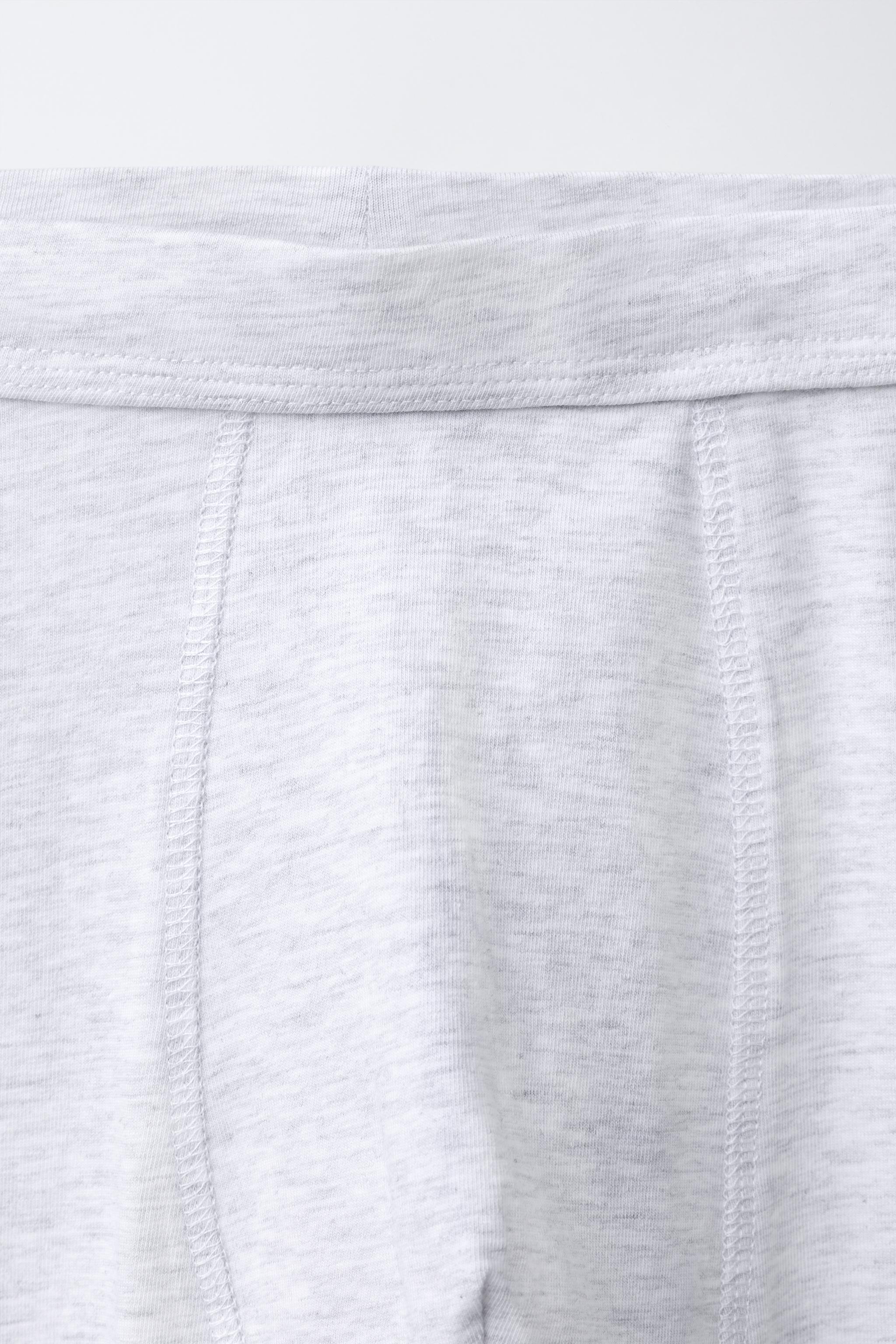 6-14 YEARS/ SOLID LONG BOXER BRIEFS